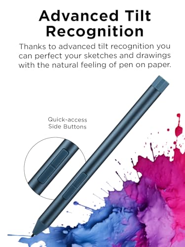 Image of Lenovo Digital Pen 3 for Laptops, Supports Multiple Protocols, Advanced Tilt Recognition, Tidal Teal
