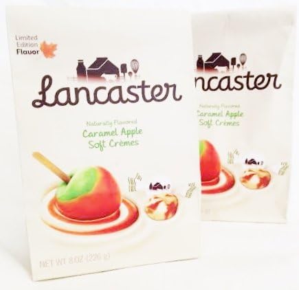 Lancaster Caramel Apple Soft Cremes 8 oz. (Pack of 2)