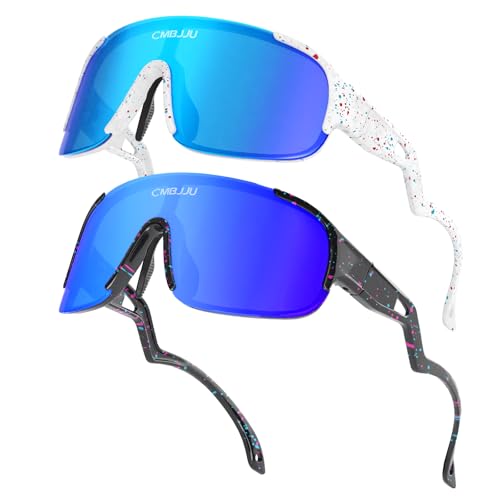 Image of Kids Sunglasses,Youth Baseball Glasses for Boys Girls Age 6-14,Sports UV Protection Goggles