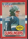 1985 Topps Rick Neuheisel Gunslingers USFL Football Card