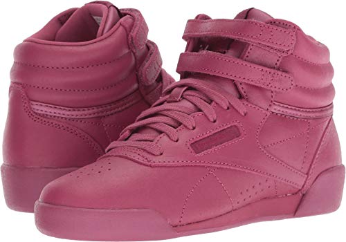 Reebok Kid's Freestyle Hi Shoe, face-Twisted Berry/White, 6 M US Toddler