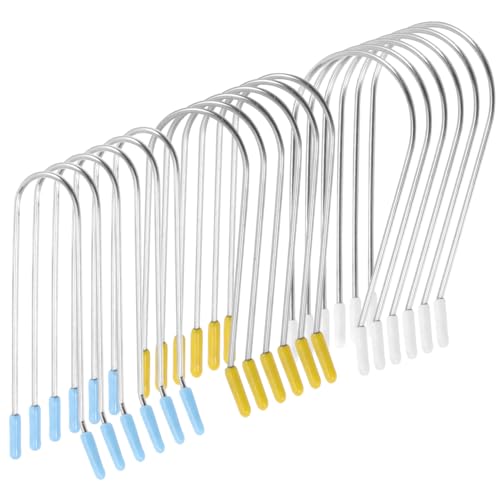 Imagen de Mikikit 24 piezas Clips para Rulos Calientes de Inoxidable para Sujetar y Reemplazo Salones y Doméstico