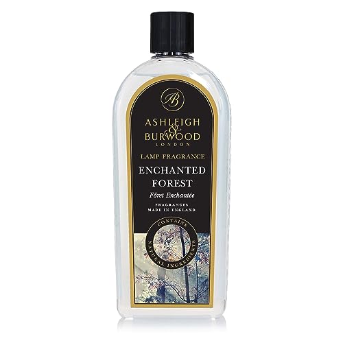ASHLEIGH & BURWOOD - Enchanted Forest Lamp Fragrance - 1000 ml - UK-Made - Purifies and Perfumes Air - Spicy and Woody Scent - Natural Ingredients - 40 Hours Burn Time