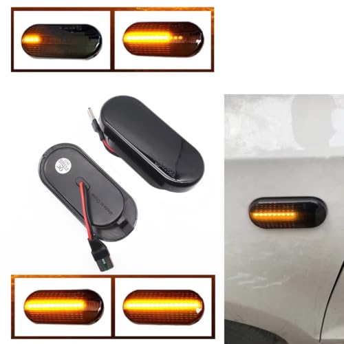Intermitente lateral para Golf y Passat piloto de luz de giro indicador para coche 6