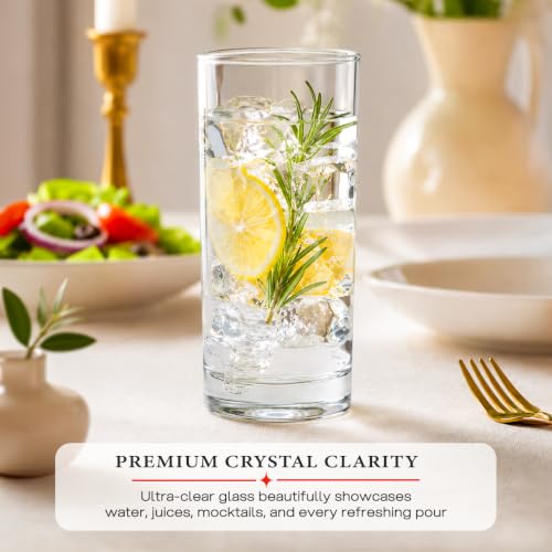 Image of CELLO San Oasis Rocks Glass Set of 6 Pcs 290ml Transparent | Freezer & Fridge Safe Leadfree Dishwasher Safe Toughened Crystal Clear Glasses Set For Drinking Water Juice Milk Cocktail Mocktail Coldrink