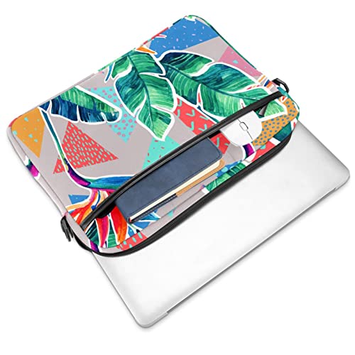 Pochette ordinateur 13 14.5 pouces抗震保护色简约印花单肩包 - 2