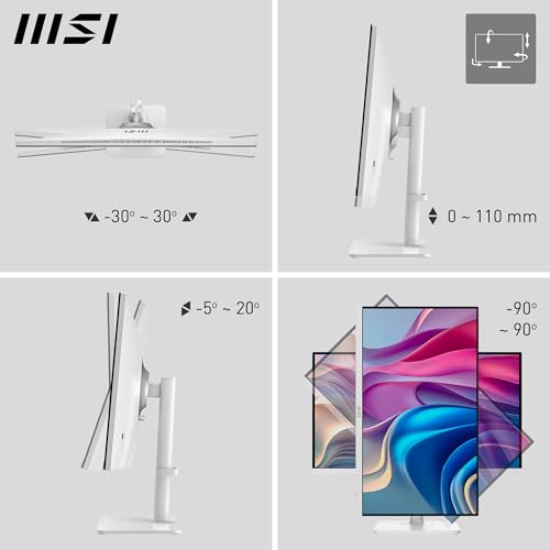 MSI Modern MD272UPHW 27-Inch UHD Monitor - Image 5