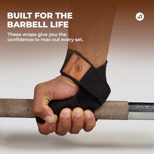 Image of Bodyband Weight Lifting Straps Wrist Supporter For Gym Accessories For Men For Women Wrist Strap For Gym Wrist Support Deadlift Strap Weightlifting Straps For Grip Gym Straps For Weight Lifting