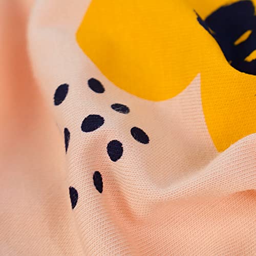 Fitwarm Dog Summer Floral Tulle Dress, Cotton Dog Clothes For Small Dogs Girl, Cat Apparel, Pink, Small #TOP6