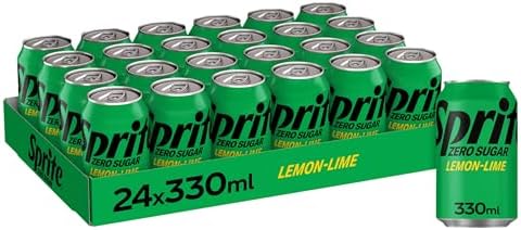 Sprite No Sugar 24 x 330ml Cans