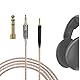 GEEKRIA Apollo Audiokabel, Kupfer, Silber, gemischt, kompatibel mit Sennheiser HD 598SR, 598SE, 598 Kabel, 2,5 mm Ersatz-Kopfhörerkabel für hochauflösendes Audiophile, HiFi-Headset (3 m)