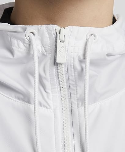 Nike Sportswear Essential Repel Women's Woven Jacket, WHITE, SMALL4