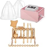 Meifuly Vacuum Therapy Machine with 24 Cups(Include 1500, 1800, 2100ML Large Cups), 13 in 1 Wood Therapy Massage Tools