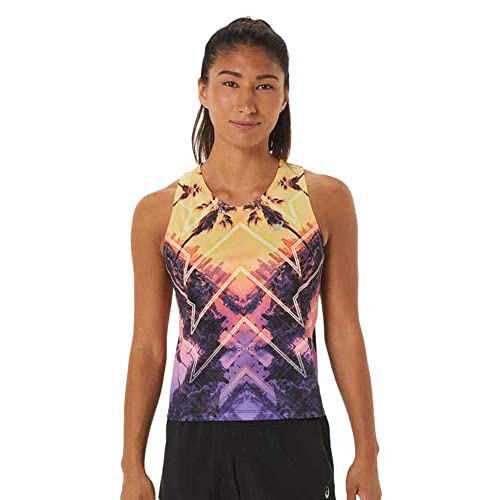 asics(アシックス) ランニングウェアランニングMARATHONシングレット 2012C802レディース