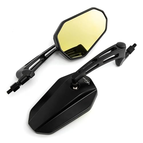 Espejos retrovisores para moto Yamaha XT250 WR250F universales de 8mm y 10mm negros