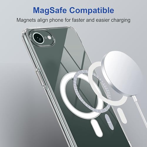 Image of Zapcase Back Case Cover for iPhone 16e | Compatible for iPhone 16e Back Cover | Scratch-Resistant Back Cover | Clear