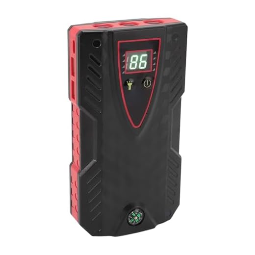 Bateria de Carro Jump Starter, 15000mAh 1000A USB Carregamento Rápido Bateria de Carro Jump Starter, Pacote de Reforço de Bateria de Carro Portátil Com Lanterna LED para 7L Gas
