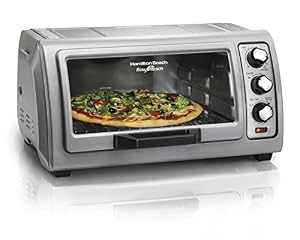 Hamilton Beach Easy Reach 6 Slice Countertop Toaster Oven