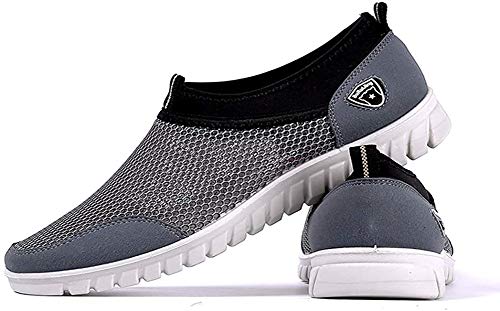 Mens Breathable Mesh Loafers Summer Casual Lightweight Slip-on Shoes Comfortable Outdoor Driving Travel Stylish Shoes4