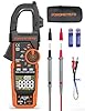 POROMETISTO Pinza Amperometrica Professionale 6000 Counts TRMS 1000 A con LoZ e VFD, 1000V CC/750V CA Voltmetro Amperometro CM06Pro, Misura AC/DC, Corrente d'Avviamento, NCV, Temperatura, etc