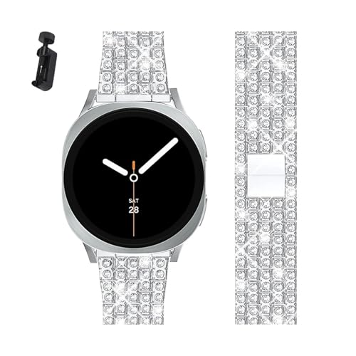 Bracelet en métal avec outil de réglage inclus pour montre connectée Samsung Galaxy Watch 8