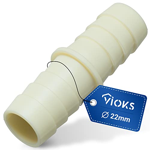 Conector de manguera de desagüe adaptador de 22 mm de diámetro para manguera de desagüe de lavadora y lavavajillas