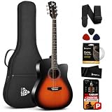 Pyle 41-inch Steel String Cutaway