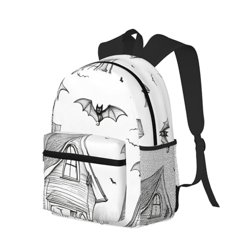 Sac à dos de gym Halloween léger décontracté et unisexe - 2