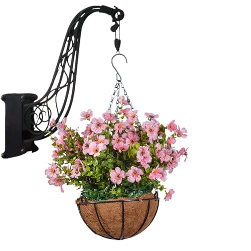Genérico Violetas Artificiales,Flores violetas Artificiales | Decoración de Ramo de Flores Artificiales,Decoración Realista de Flores violetas de Boda para el hogar, cafetería, Cocina
