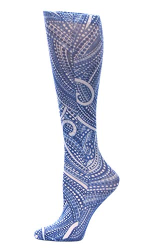 Image of Celeste Stein Therapeutic Graduated Women Compression Socks, Diabetic Socks For Womens, 8-15 mmHg For Regular Calf