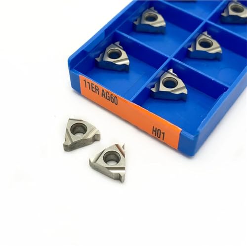 Set de 10 Puntas CNC 11IR AG60 H01 para Torno miniatura 2