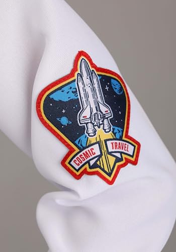 Disfraz Clásico Blanco de Astronauta para Niños Pequeños miniatura 5
