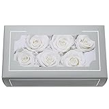 🌹Artisanat de luxe : Chaque pétale est soigneusement sélectionné et traité avec minutie, conservant une texture réaliste et une apparence impeccable, reflétant l'élégance des roses fraîches.