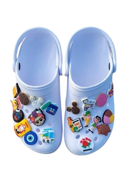 PVC Shoe Charms Different-shaped Jibit Jibbits for Clog Croc Decoration Charms mixed unique special charms For kids and Adults (Set of 10) (B0D1GHS6R6) Amazon Price History, Amazon Price Tracker