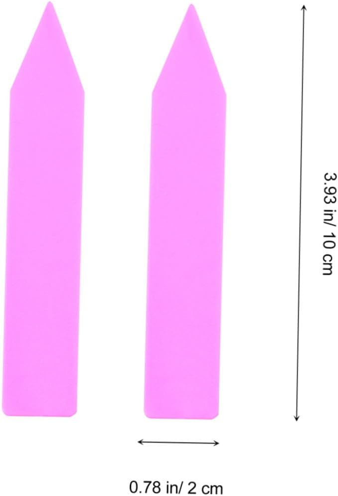 600Pcs Plastic Plant Labels with Smooth Edges for Garden Herb Vegetable Seedling Markers Multi-Color Garden Stakes for Fruit Trees Flowers and Greenhouse Use