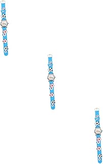 Presentes De Futebol 3 Peças Relógio De Futebol Relógio De Exercício Presentes Presente De Futebol Meninos Relógio De Bola De Futebol Relógio De Desenho Animado Relógio De