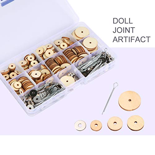 EXCEART Boneca Articulações Móveis de Madeira Tomada de Boneca Articulações Boneca DIY Material de A