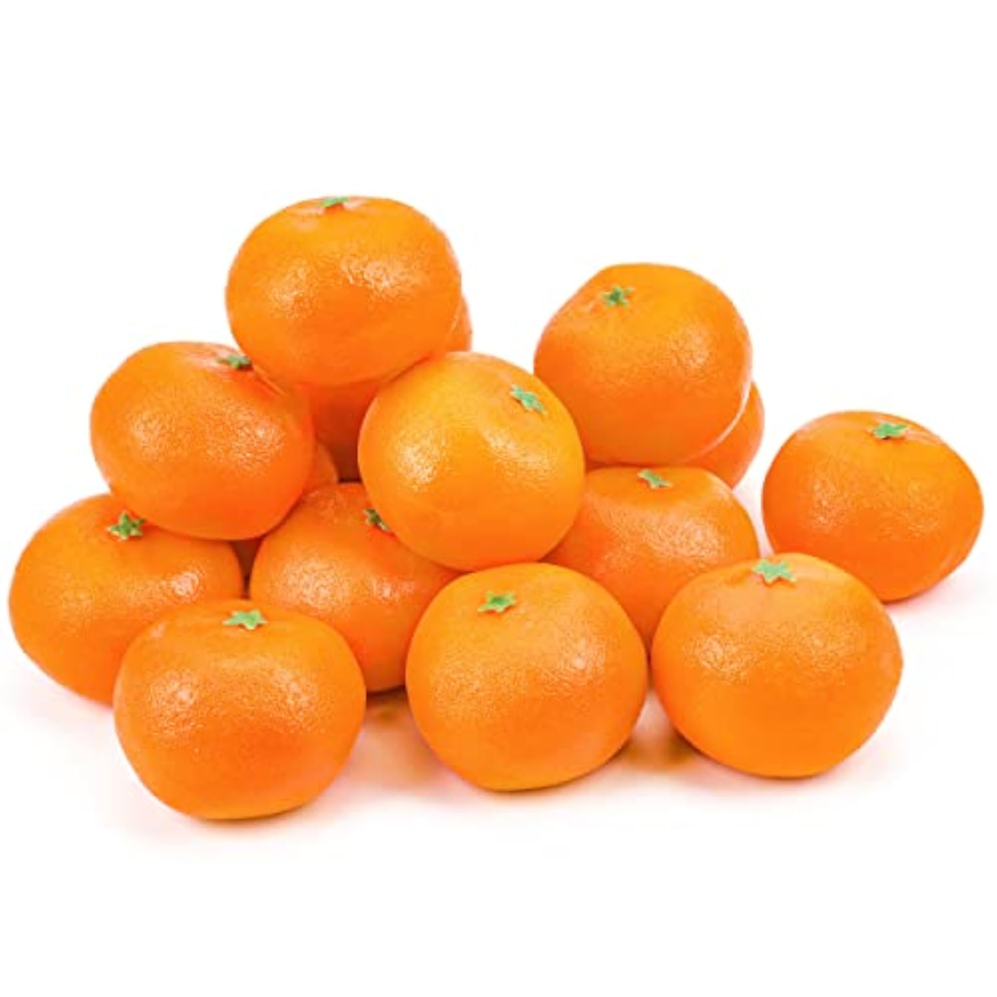 16Pcs Fake Oranges for Kitchen Table Decor