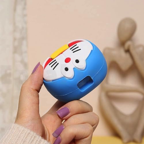 Image of J'TTON Case Cover for 18W /20W iPhone Adapter & USB-C Cable | Cute 3D Cartoon Character (Blue D mon)