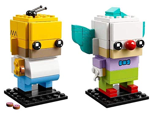 BrickHeadz 41632 - Homer Simpson e Krusty der Clown - Lego - Immagine 2