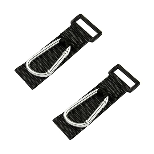 Toddmomy Stroller Hanger Pushchair Hooks D-Shaped Bag Holder Carabiner Clip Hanging Hooks