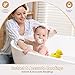 b&h Duck Rechargeable Baby Bath Thermometer - Fast Temperature Reading, Digital Water Thermometer for Bathtub and Room, Safety Infant Floating Bath Toy, Baby Bath Essentials