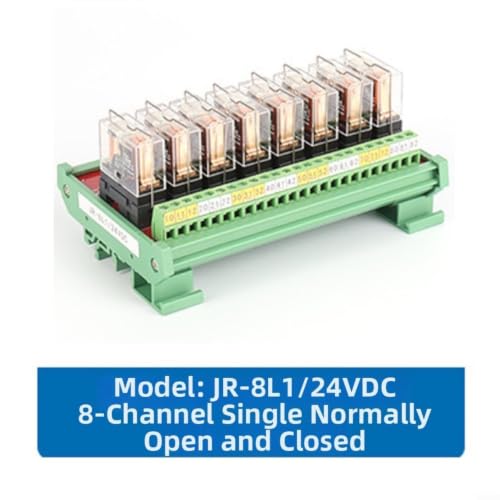 Module de relais 8 canaux PNP 24V pour carte d'interface automate