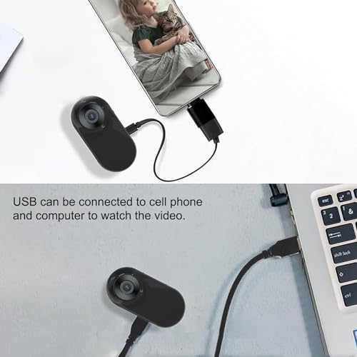 XUMIUZIY Câmera com coleira de gato, coleira de cachorro FHD 1080p, câmera de ação para animais de e