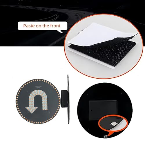 UTLLAB U-Turn Light Wireless Vehicle Accessory - Remote Controlled LED U-Turn Indicator, Easy Install Automotive Lighting Add On by Generic - Used condition - Image 4