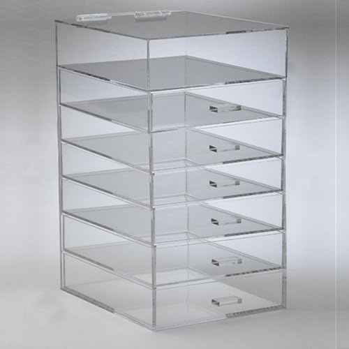 Miniatura 4 de Organizador de cosméticos y maquillaje acrílico de 7 niveles OnDisplay