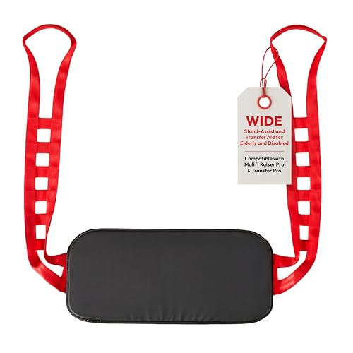 Molift Assist Sleeve Wide, Firm Sit to Stand Transfer Belt for Raiser Pro