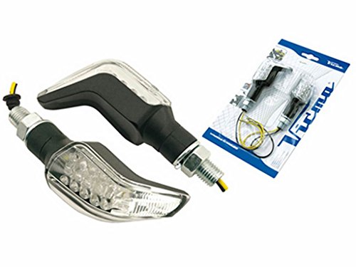 Clignotant LED M10 Noir Sidewinder feu clignotant latéral moto