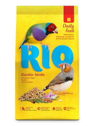 RIO Alleinfutter für Exoten | 500 g | Speziell zusammengesetzte Mischung von ausgesuchten und beliebten...