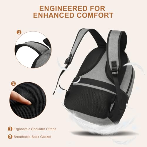 Image of Backpack for Men, School Backpacks for Teen Boys, Large Bookbag